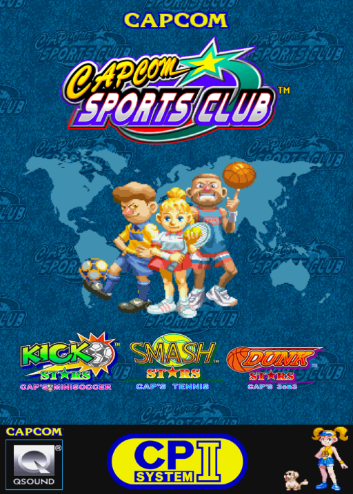 Capcom Sports Club (971017 Euro) Arcade Game Cover